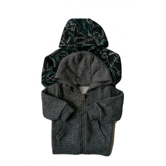 Black/grey 3-6m