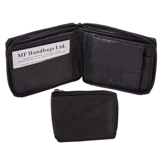 Men black wallet