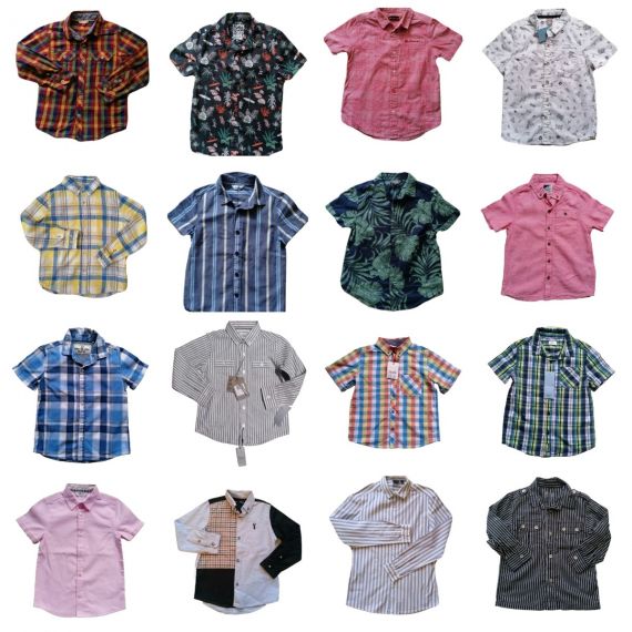 10 x boys shirt 2-14y