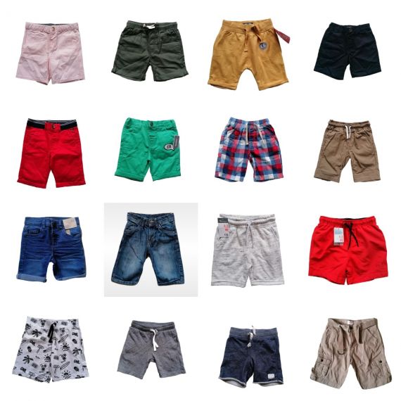 10 x Boys shorts 2-14y