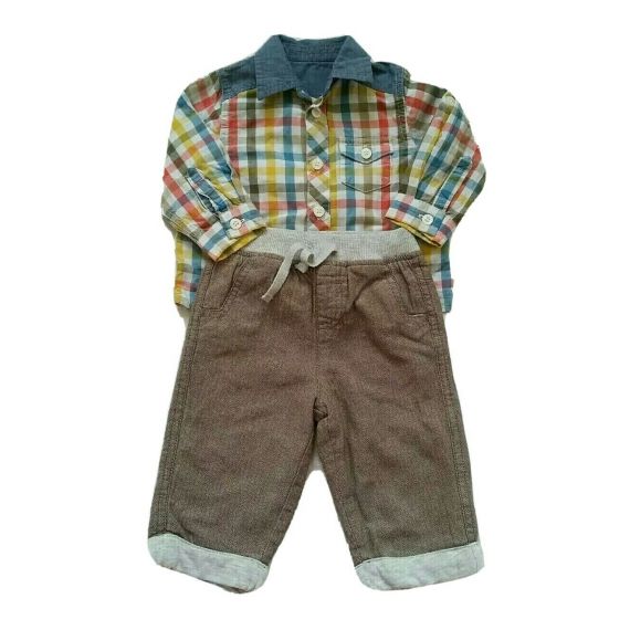 Baby boy shirt and trouser 3-6 months