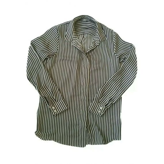 Ladies chiffon top shirt UK 8