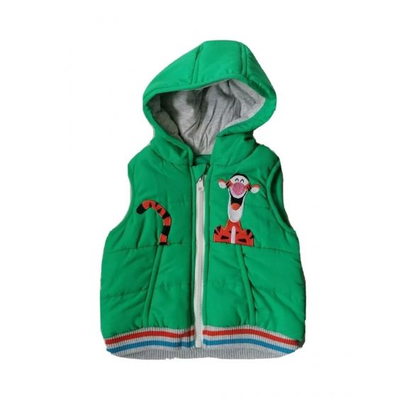 Green gilet 3-6m
