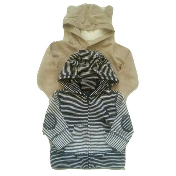 Baby boy hooded jumper bundle 3-6 months