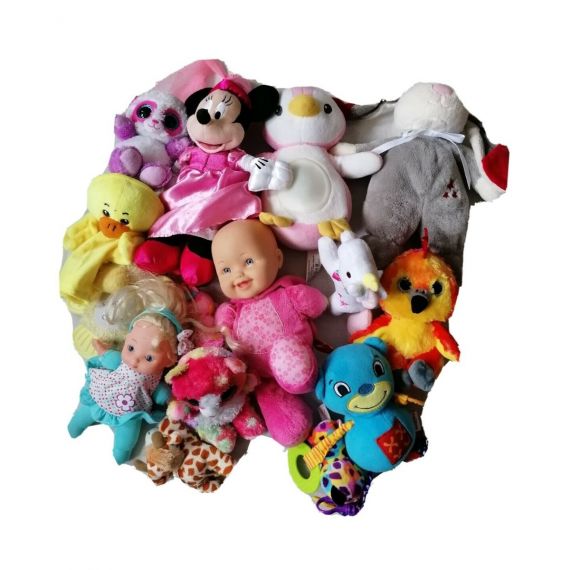 Girls soft toy bundle