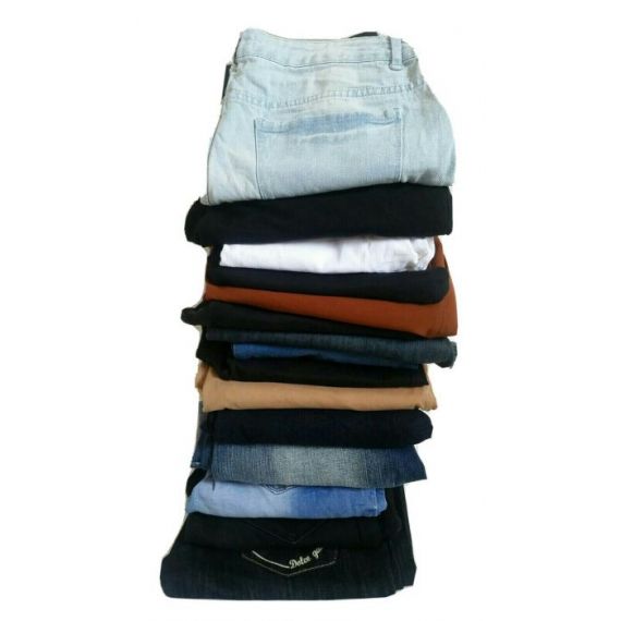 Ladies used jeans and trouser wholesale