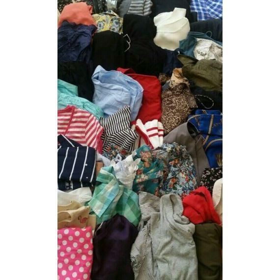 Ladies mixed used clothe