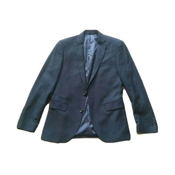Men Next navy blue slim fit suit jacket only 38R