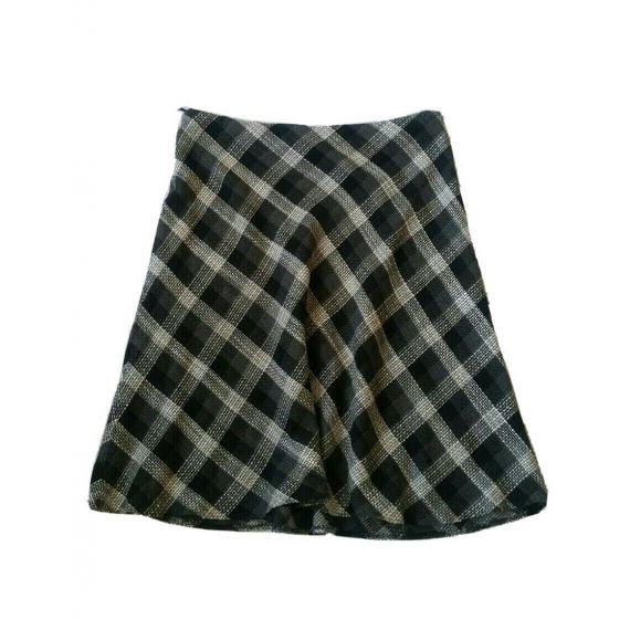Ladies beige and black skirt UK 20