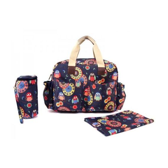 Baby navy Nappy Hospital Tote travel nursing changing bag