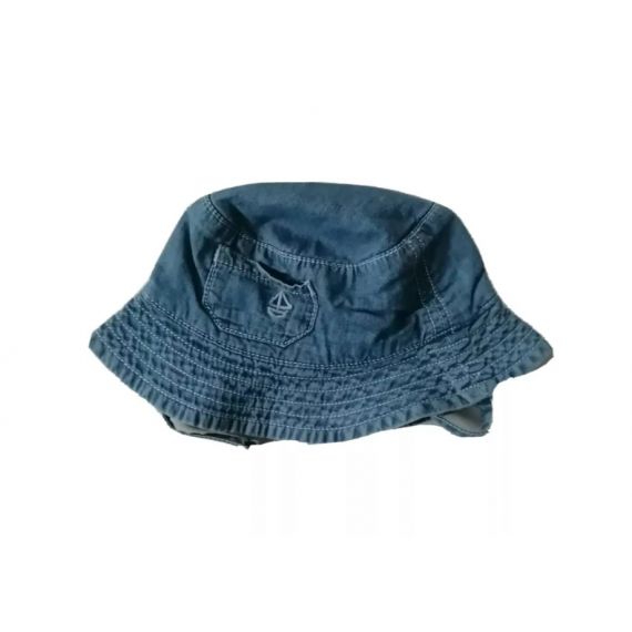 Denim hat 3-6m