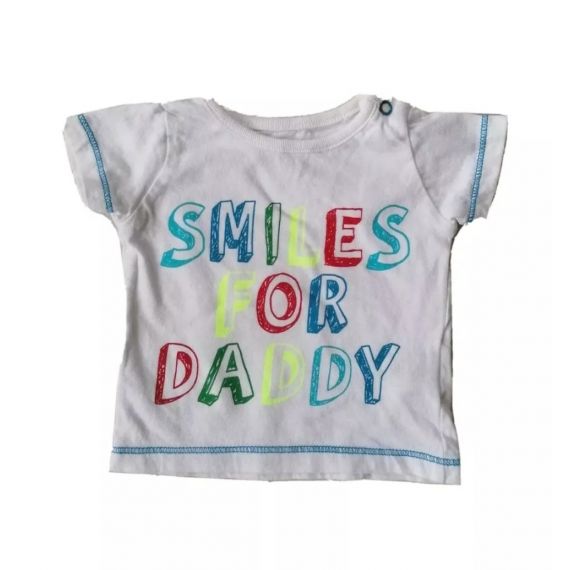 Smiles for daddy t-shirt Newborn