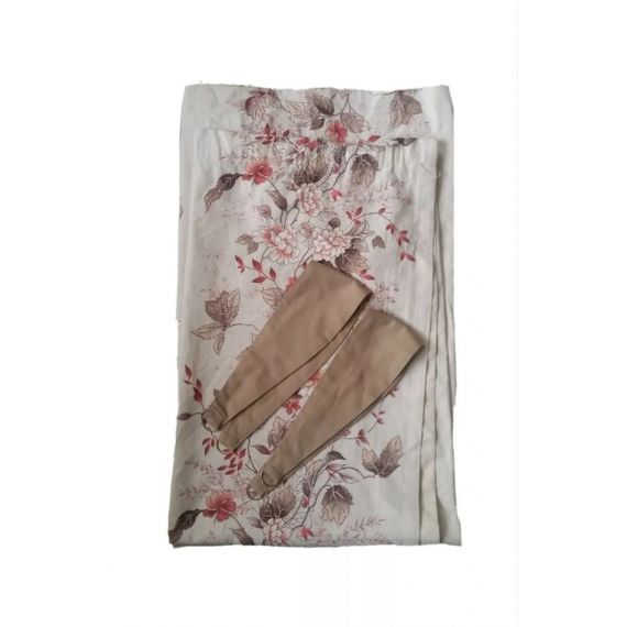 Beige mix curtain 153x132cm