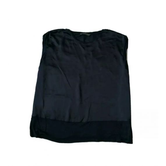 Navy blue blouse UK 14