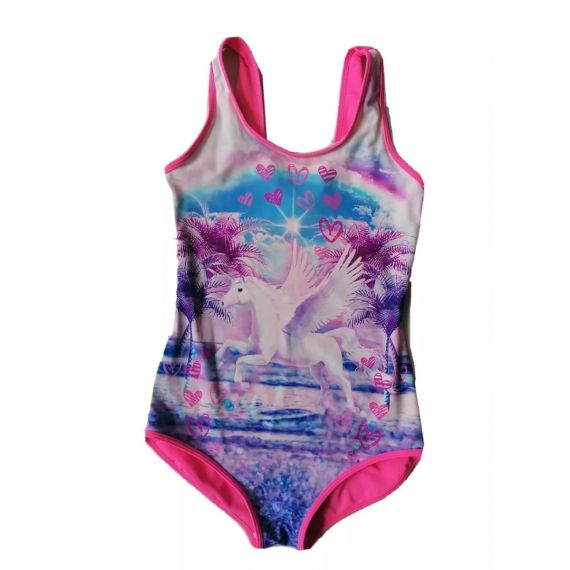 Pink mix swim suit 11-12 years 