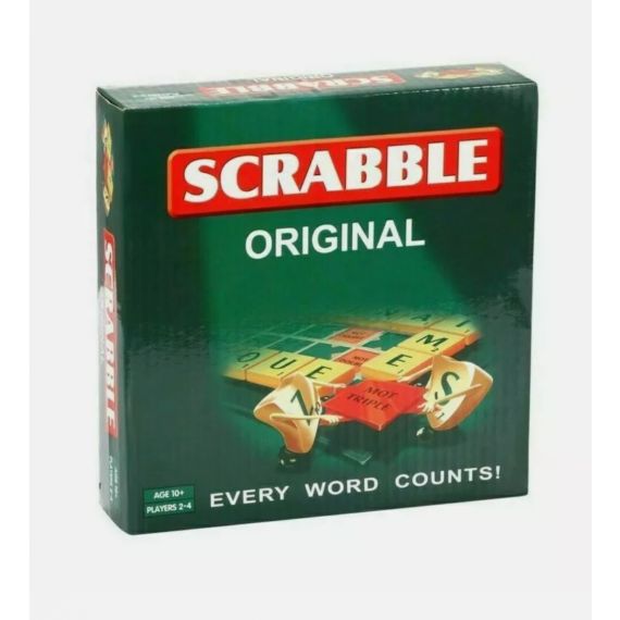 Original scrabble educational board game