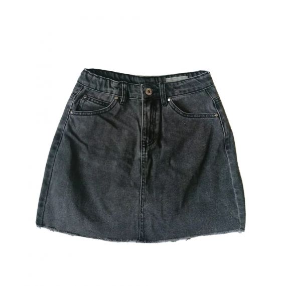 Grey denim skirt 11-12 years 