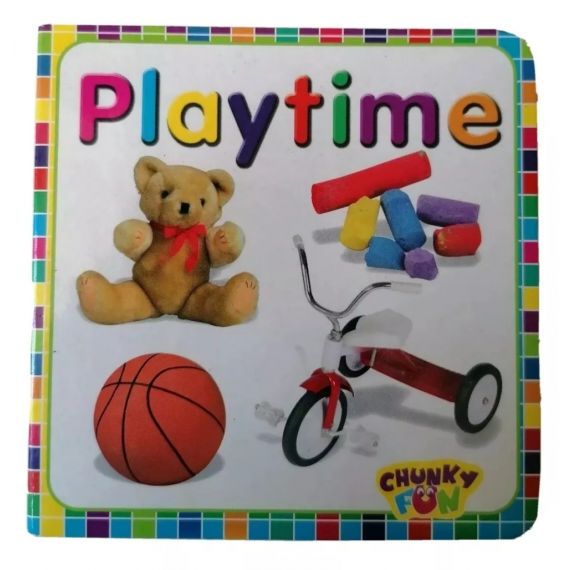 Baby playtime book 6m plus