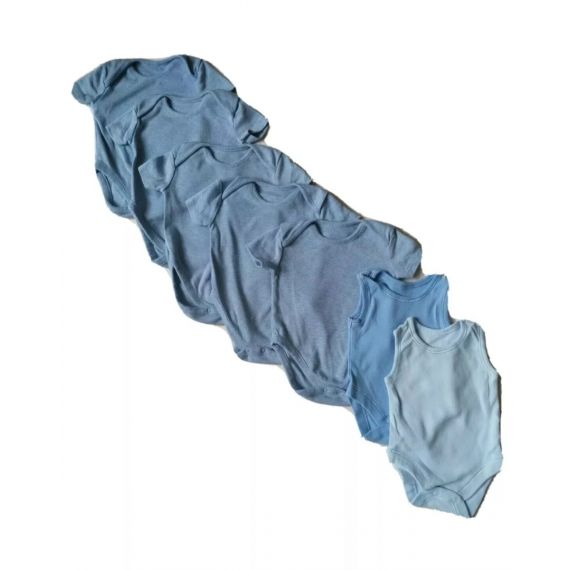 Newborn blue bodysuit
