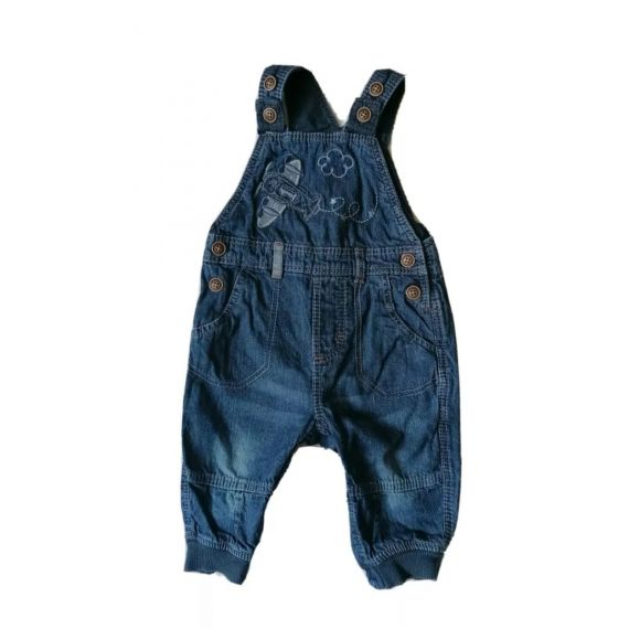 Denim Dungaree 3-6m #2