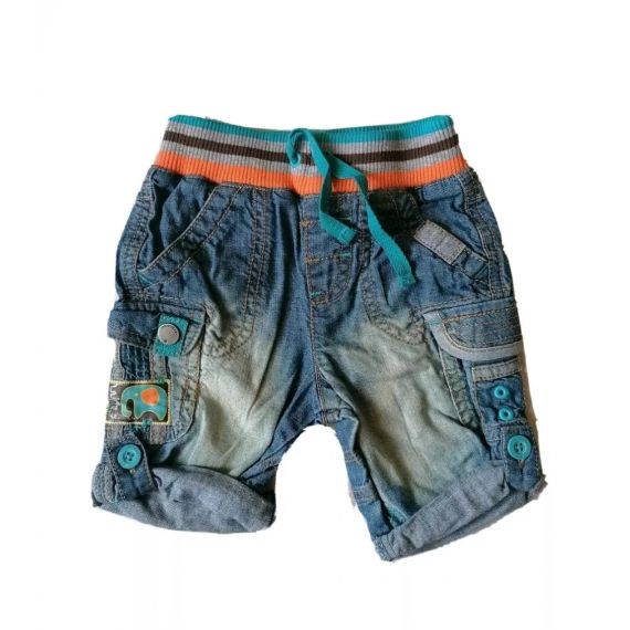 M&S denim shorts 0-3m