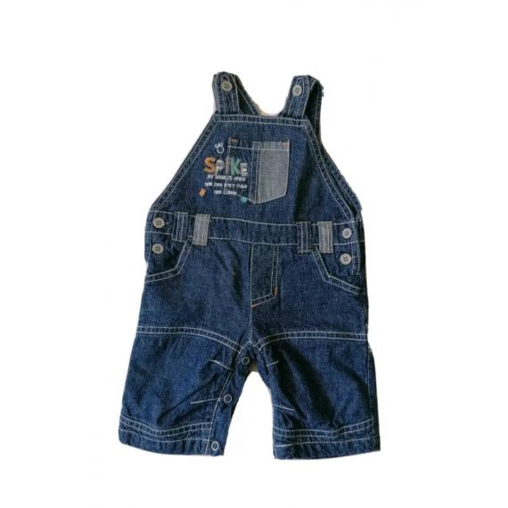 Newborn denim Dungaree