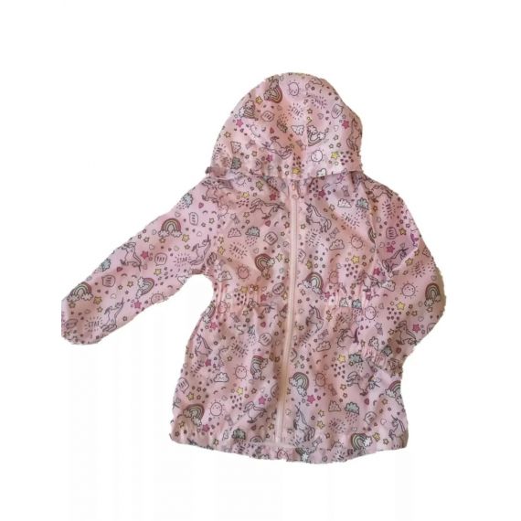 Pink mix raincoat 18-24m
