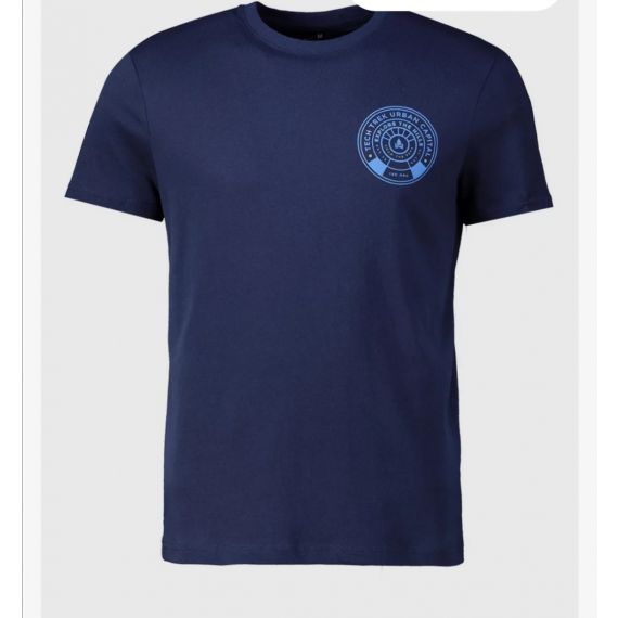 TU navy short sleeve small