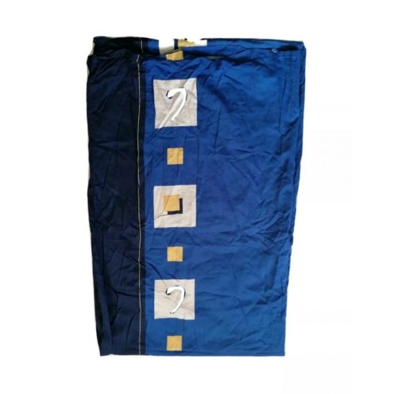 Single blue duvet cover