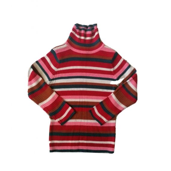 Turtle neck multi top 6-7y