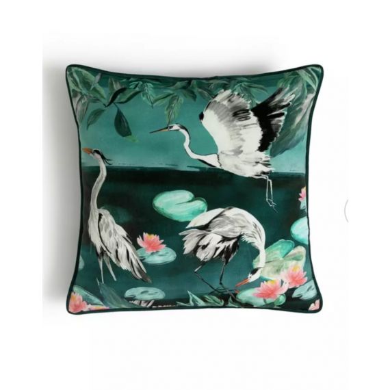 Teal Sofa cushion 43 x43cm
