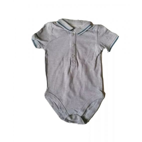 Grey bodysuit 12-18m 