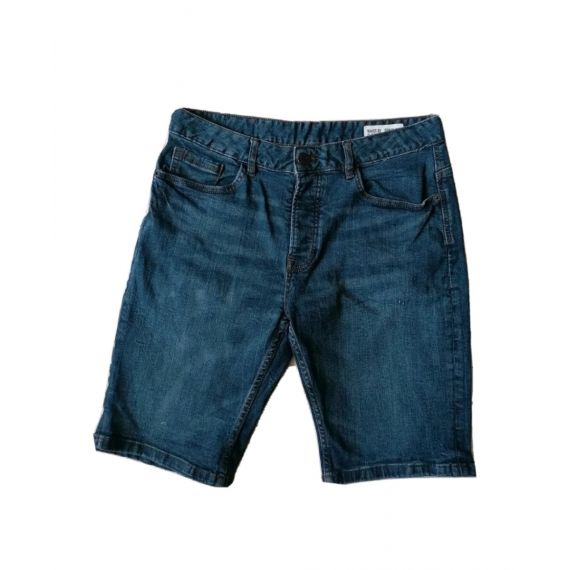 Denim slim shorts W32