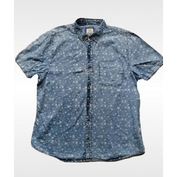 River Island denim shirt XL