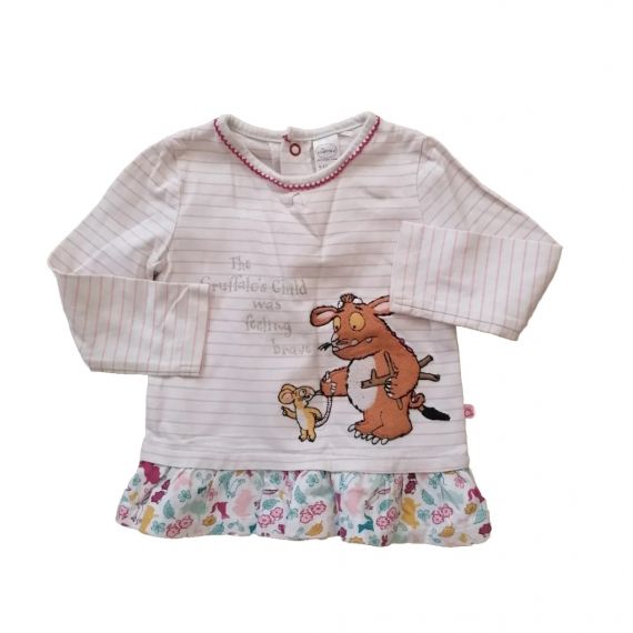 Gruffalo girl t-shirt 9-12m