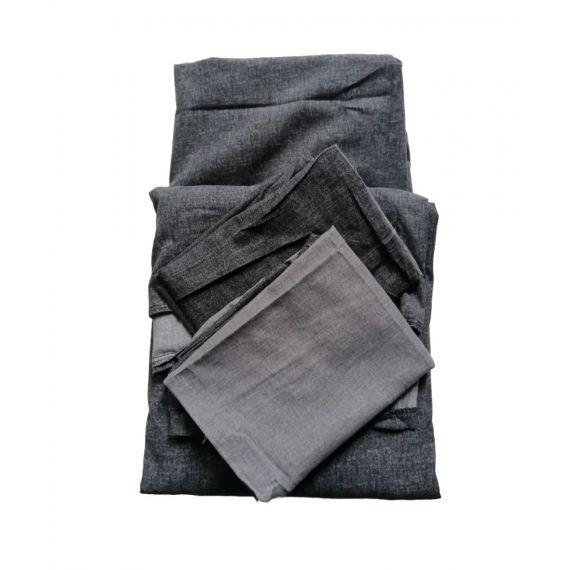 King size grey duvet cover