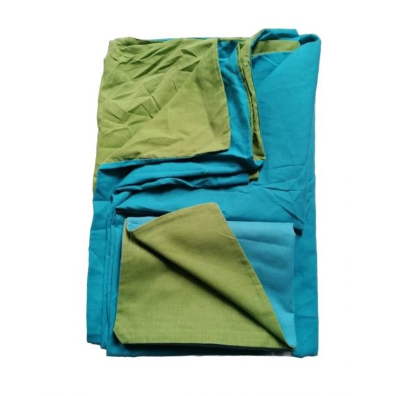Single Duvet green cover 