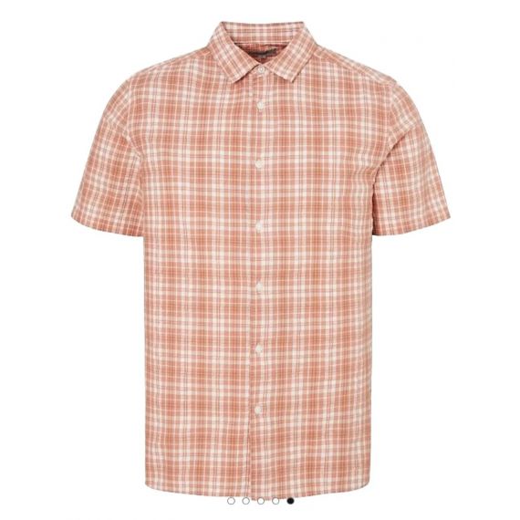 Pink textured shirt Large