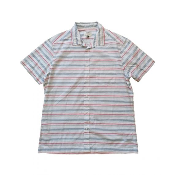 stripe George shirt large