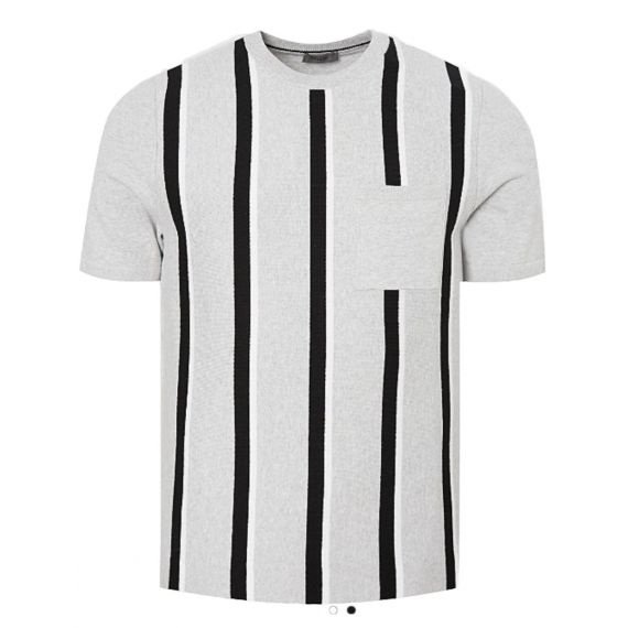 Knitted polo t-shirt small