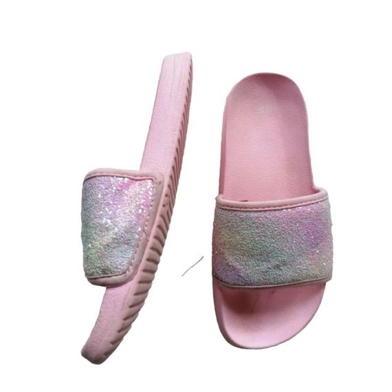 Girls pink slide UK 13-UK 1