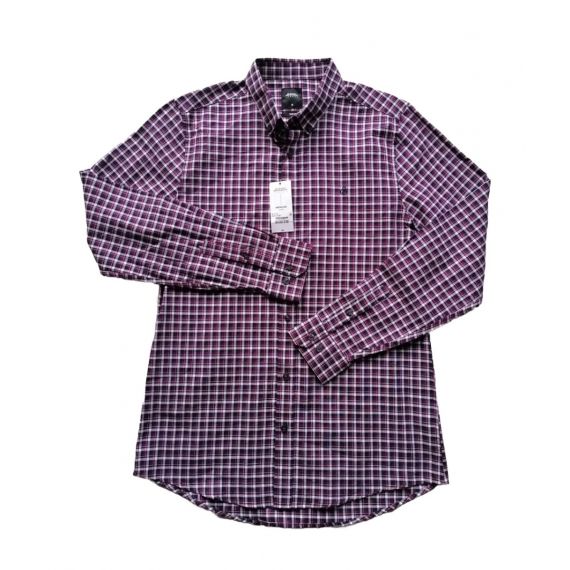 Burton check shirt medium
