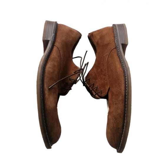 Brown suede shoe UK 8 EU 42
