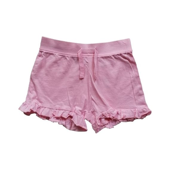 Pink frilly shorts 2-3y