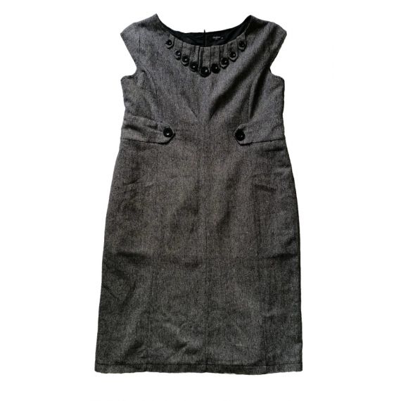 Grey formal dress UK 20
