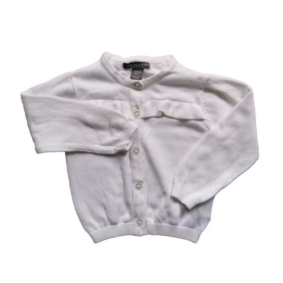 White bolero 9-12m