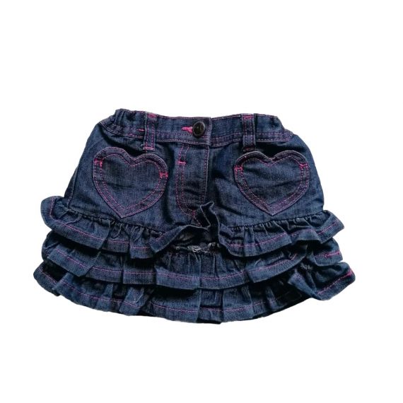 Denim rara skirt 12-18m