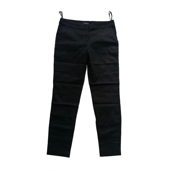 LADIES black cropped trouser UK 6