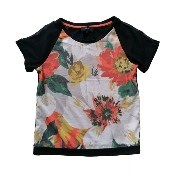 Next black mix top UK 10