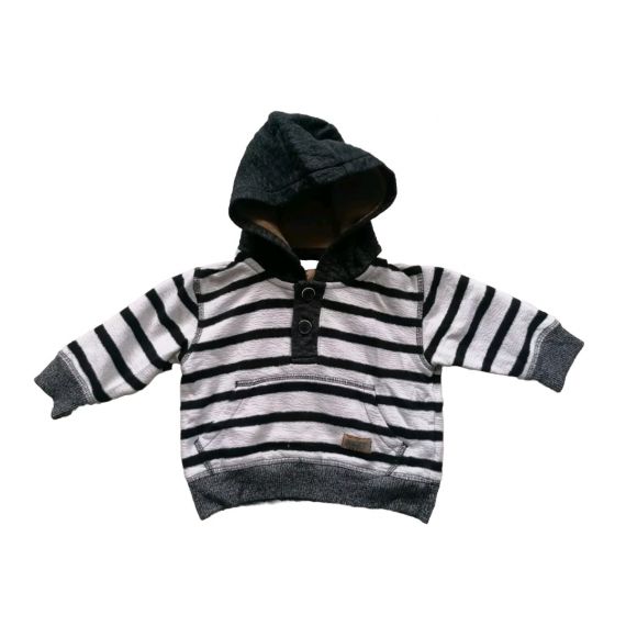 Next stripe hoodie 3-6m